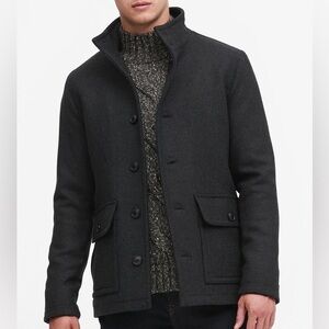 Banana Republic Italian Melton Submariner Coat Size Medium